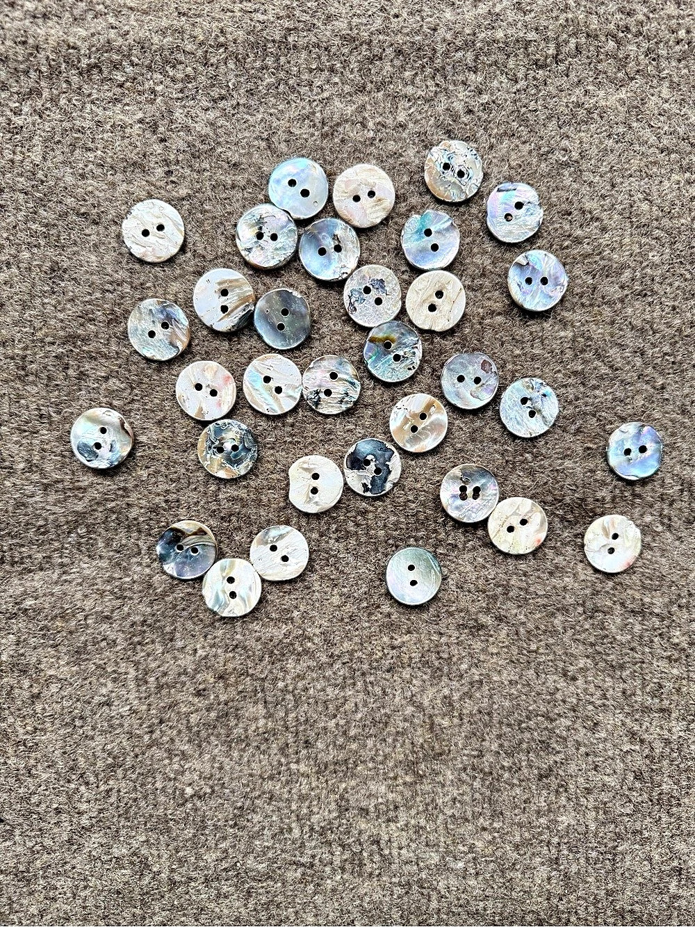 Abalone Shell Buttons - Picture 4 of 4